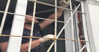 Демонтаж металлических оконных решеток в Благовещенске – расценки в смете от 1053 рублей