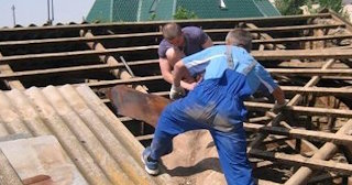 Демонтаж крыши в Благовещенске - стоимость работ от 738 рублей за м2