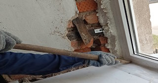 Демонтаж оконных откосов по выгодной цене от 527 руб. в Благовещенске - Сварной-Бгн